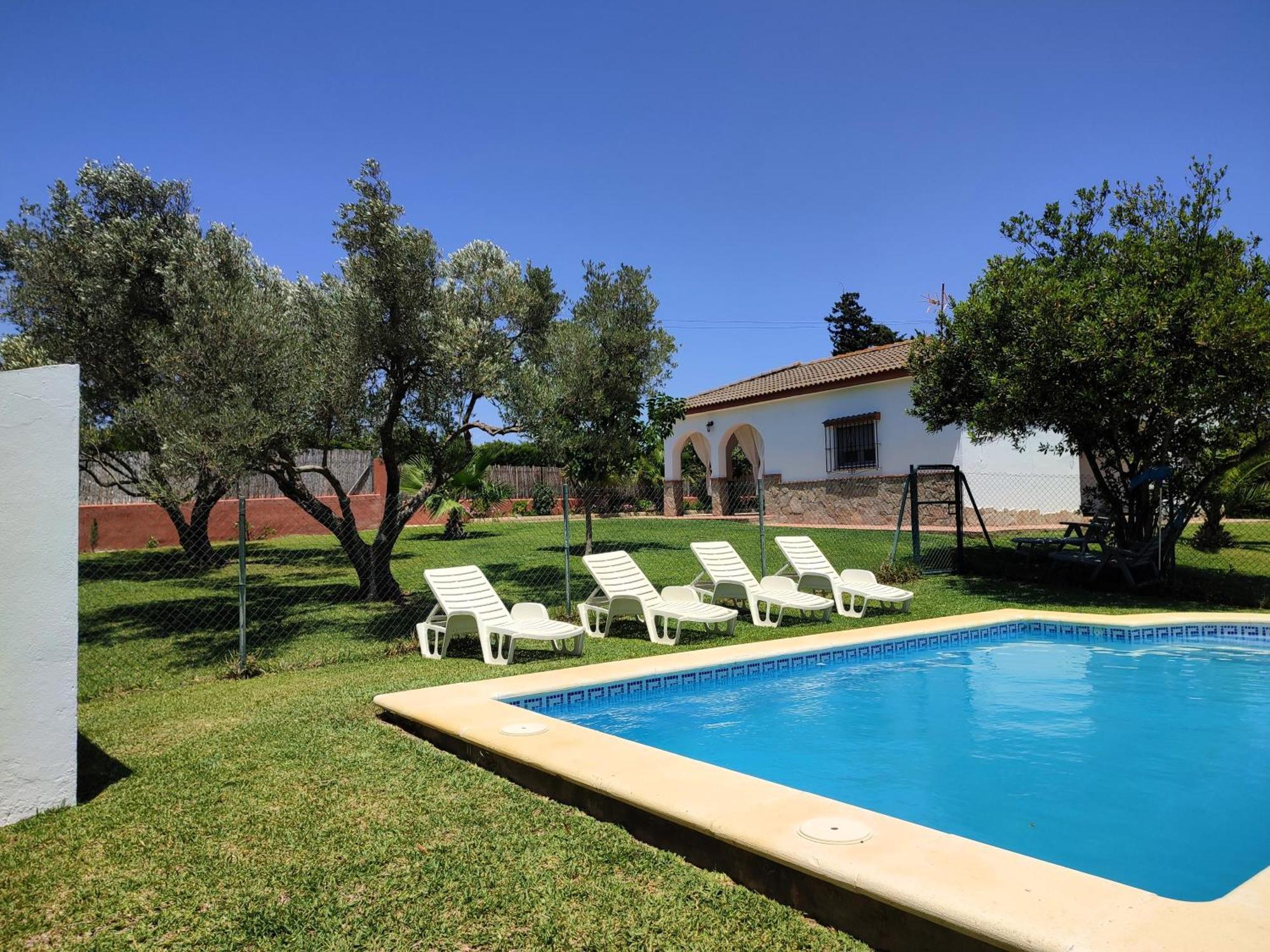 Casa Rural El Laurel Con Piscina Privada コニル・デ・ラ・フロンテラ エクステリア 写真