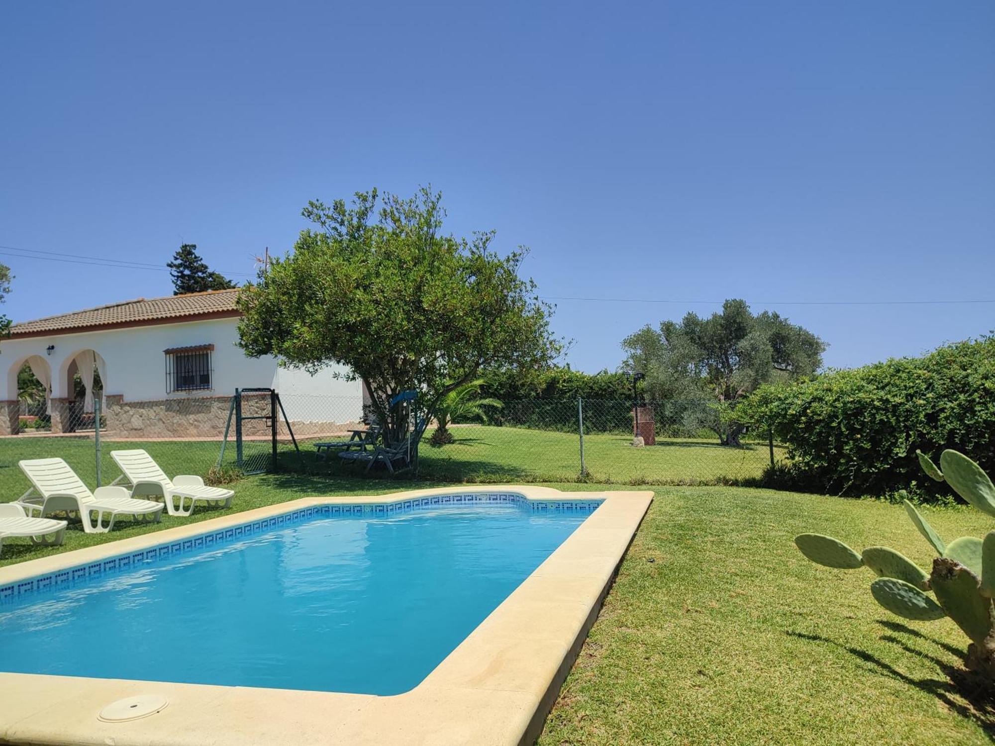 Casa Rural El Laurel Con Piscina Privada コニル・デ・ラ・フロンテラ エクステリア 写真